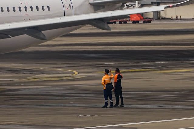 空港グランドハンドリング業務に従事する特定技能外国人