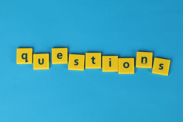 questions の文字