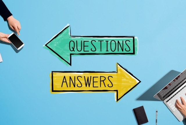 QUESTIONSとANSWERSの文字